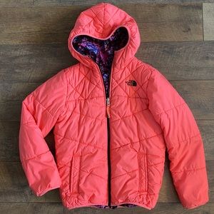 Youth 14/16 north face reversible jacket